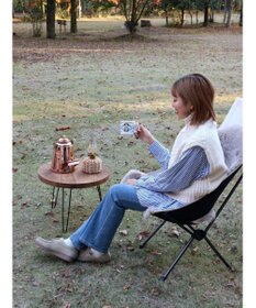 Green Parks ケーブルニットベスト