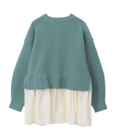 Green Parks ・ＥＬＥＮＣＡＲＥ　ＤＵＥ　スソレイヤーニットカーディカ