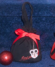 earth music&ecology 【予約】Disney/ミッキーチャーム付きリボン巾着