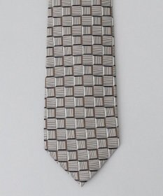 GOTAIRIKU GOTAIRIKU別注【日本製】シルク ネクタイ_チェック織り