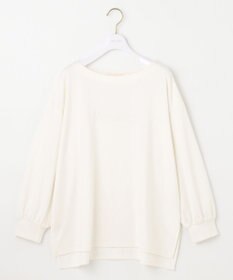 ANY SIS 【洗える】ミニ裏毛エンボスロゴ カットソー