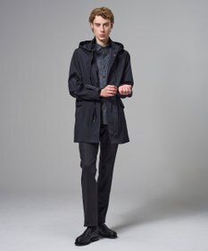 JOSEPH HOMME アブストラクトジャガードストレッチ　レギュラーカラーシャツ