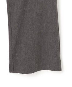 UNFILO 【セットアップ着用可/ウエストゴム】マイビューティ セミフレアパンツ