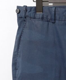 JOSEPH ABBOUD 【イタリア素材/製品染め/ウエストも伸びる!】迷彩ガーメンドダイ パンツ