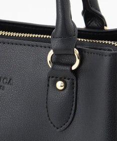 LA BAGAGERIE 【MONICA】スクエア2WAYハンドバッグ