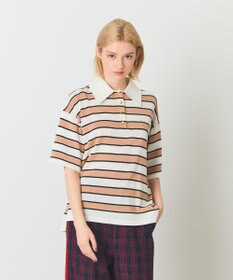 GRACE CONTINENTAL ボーダーニットトップ