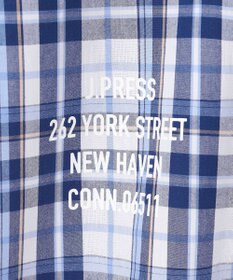 J.PRESS KIDS 【140-170cm】ロゴプリント チェックシャツ