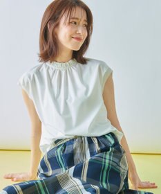 ANY 【UVカット/吸水速乾/抗菌防臭】エニィファンクション ノースリブラウス