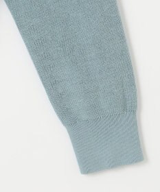 J.PRESS LADIES 【洗える】ORGANIC GASS COTTON キーネック カーディガン