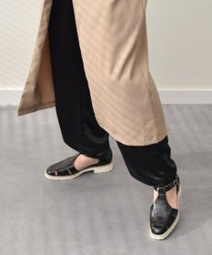 INTER-CHAUSSURES 【PASCUCCI】ソフトスクエアトウグルカシューズ