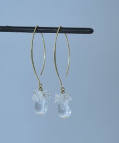 monshiro アナベルフープピアス
