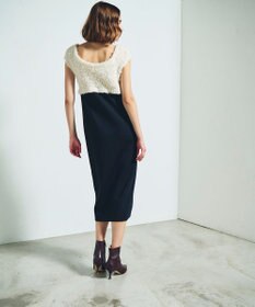 GRACE CONTINENTAL ツイーディーコンビニットワンピース