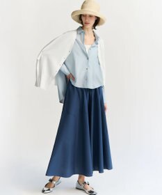 23区 S 【先行予約】レーヨンポリエステルストレッチ Vネック カーディガン