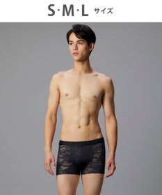 WACOAL MEN ボクサーパンツ 「レースボクサー」 通気性 フロント快適グラマラス 前閉じ GT3340 /ブロス バイ ワコールメン