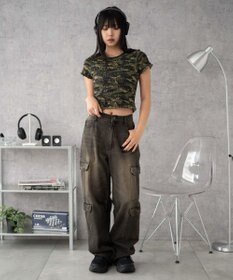 WEGO ロゴシャーリングちびT