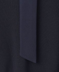 BEIGE， 【洗える・Precious3月号掲載】PROTEA / 異素材バックタイディティールニット