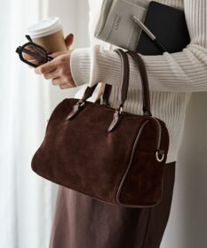 russet スエード2WAYミニボストンバッグ(CE-1570-WEB)