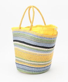 ONWARD CROSSET SELECT 【VIOLAd’ORO】MIRO アバカカラーボーダーバッグ L