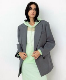 NAVE 【Nave・洗える】シアーニット パーカー