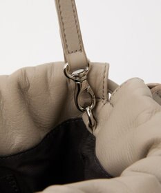 russet レザー巾着4WAYショルダーバッグ(CE-1454)