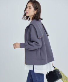 組曲 ダンボールジャージー ジップアップパーカー