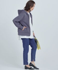 組曲 ダンボールジャージー ジップアップパーカー