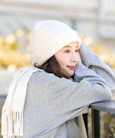 MOONBAT 【洗える】伸縮性に優れたストレスフリー ニット帽 ゆったり