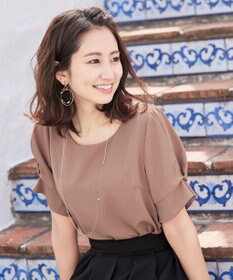 Tiaclasse 【日本製】どんなスタイルにも合わせやすいクリスタルネックレス