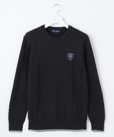 23区GOLF 【MEN】【ウォッシャブル】ストレッチ カラーニット