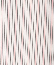 J.PRESS LADIES 【洗える】BEZコットンナイロン ストライプ シャツカラー ブラウス