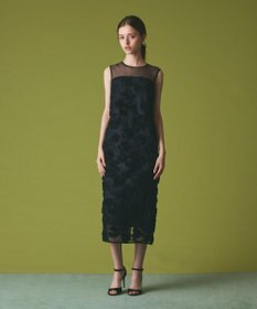 GRACE CONTINENTAL フラワーembドレス