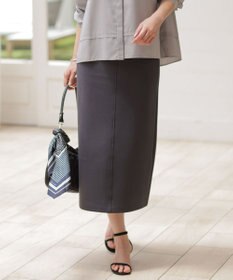 J.PRESS LADIES S ダンボールジャージー ナロー スカート