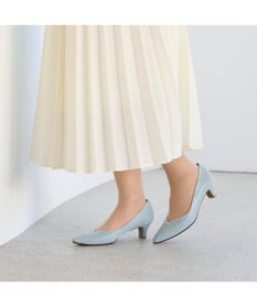 Riz raffinee <Riz raffinee>Vカットリザードプリントパンプス