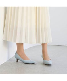 Riz raffinee <Riz raffinee>Vカットリザードプリントパンプス