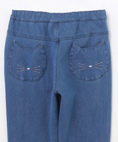 ANY KIDS カット デニム パンツ