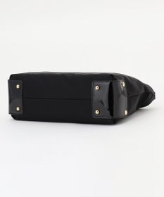 LA BAGAGERIE ツイルナイロン×エナメル 2WAYトートバッグ Sサイズ