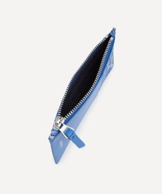 LIBERTY. アイフィス ブルー ジップド カード ケース