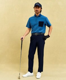23区GOLF 【MEN】機能に優れた新素材「AIR TOOL」ポケットポロシャツ