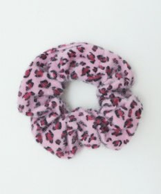 WEGO Lシャギーレオパードシュシュ