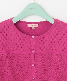 TOCCA 【洗える！】PORTULACA KNIT カーディガン