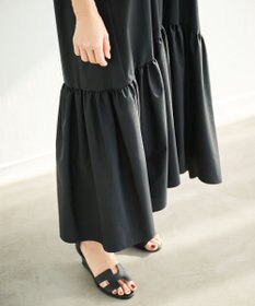 #Newans フレアヘムシャツワンピース