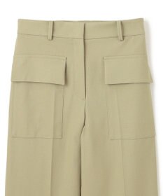 JOSEPH 【洗える】オーガニックツイル　ワイドトラウザーズ