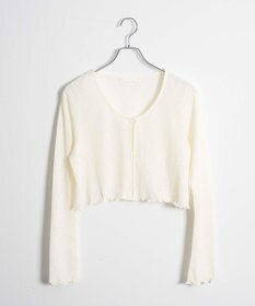 WEGO 【紫外線対策】シアーカーディガン