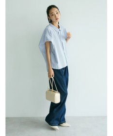 CRAFT STANDARD BOUTIQUE ステンサイドソリッドストライプブラウス2