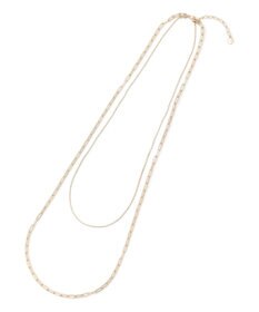 23区 【先行予約】2WAYオーバルチェーン ネックレス