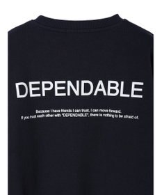 AMERICAN HOLIC デザインスリーブロゴスウェット