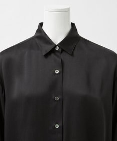 23区 L 【エステータ】シルクサテン シャツ