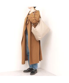 UNBILLION カシュカシュ cachecache / ソフト合皮スクエアホーボーショルダーバッグ