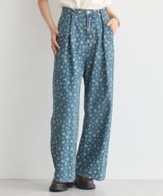 earth music&ecology タックホックデニムパンツ