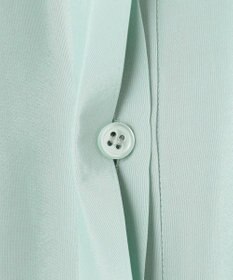 ICB 【洗える】ヌーディスローン  バンドカラーブラウス